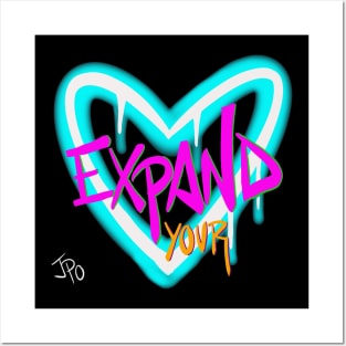 Expand Your Heart Posters and Art